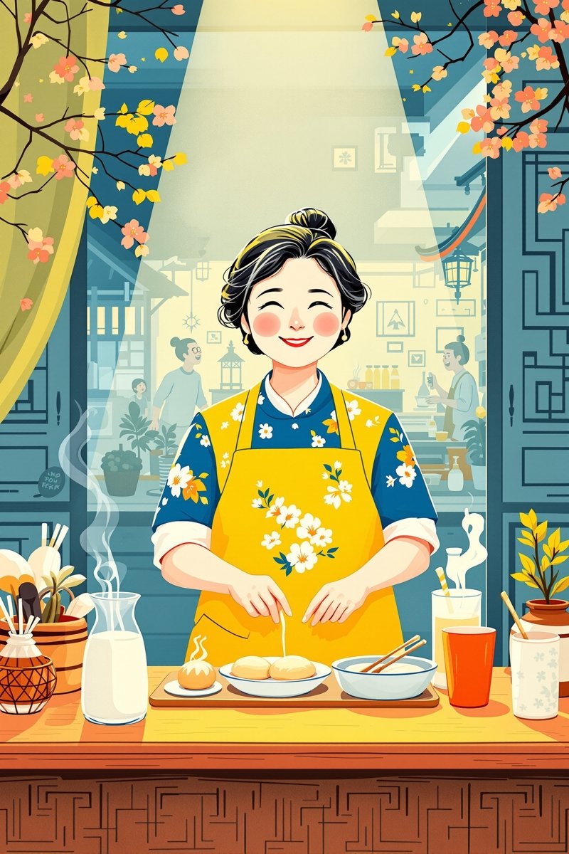 妈妈的春天海报,轻喜剧电影